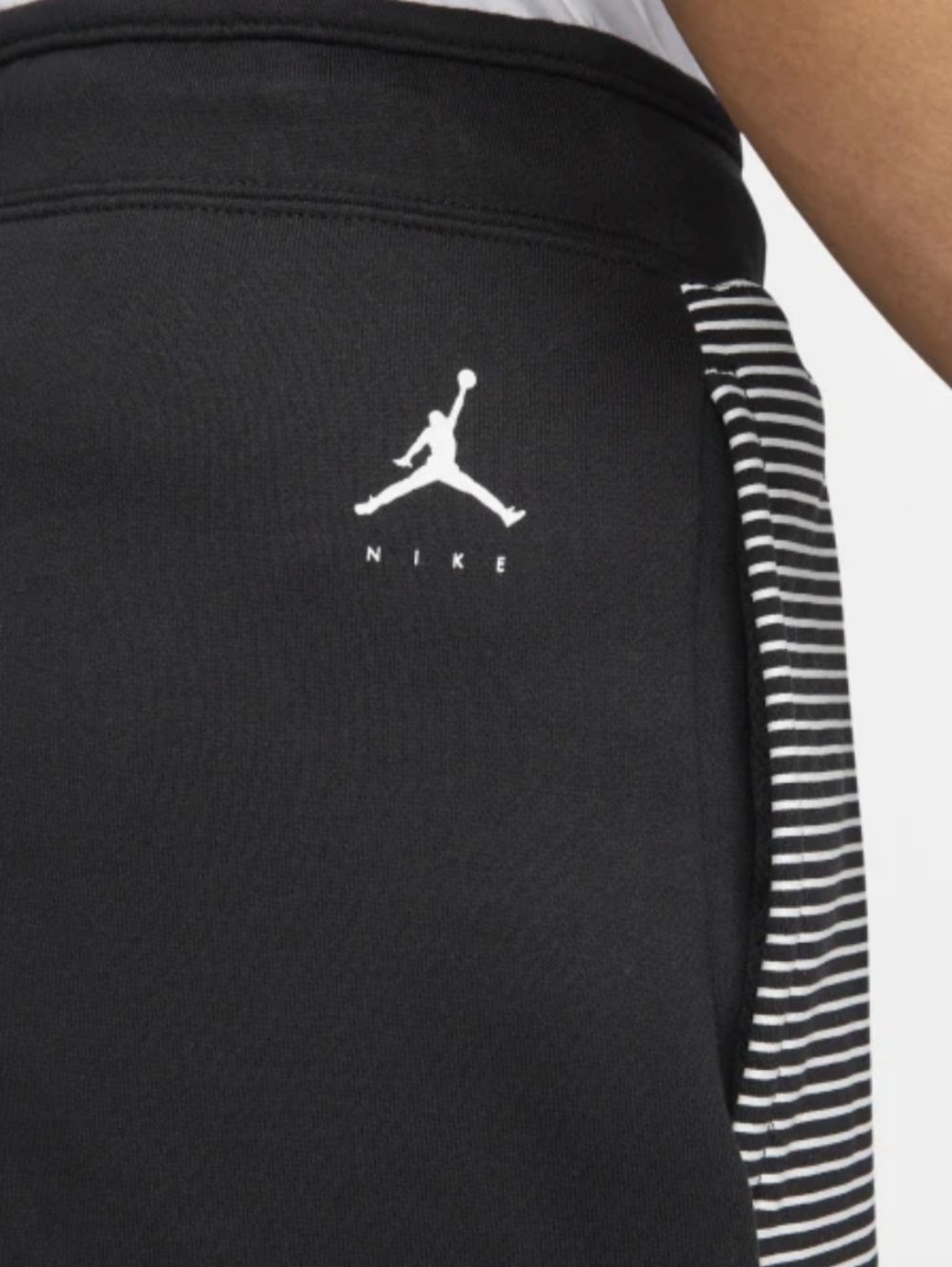 Jordan Jumpman Fleece Shorts Mens XL Black Athletic Sweatshorts #300 Streetwear - Picture 5 of 6